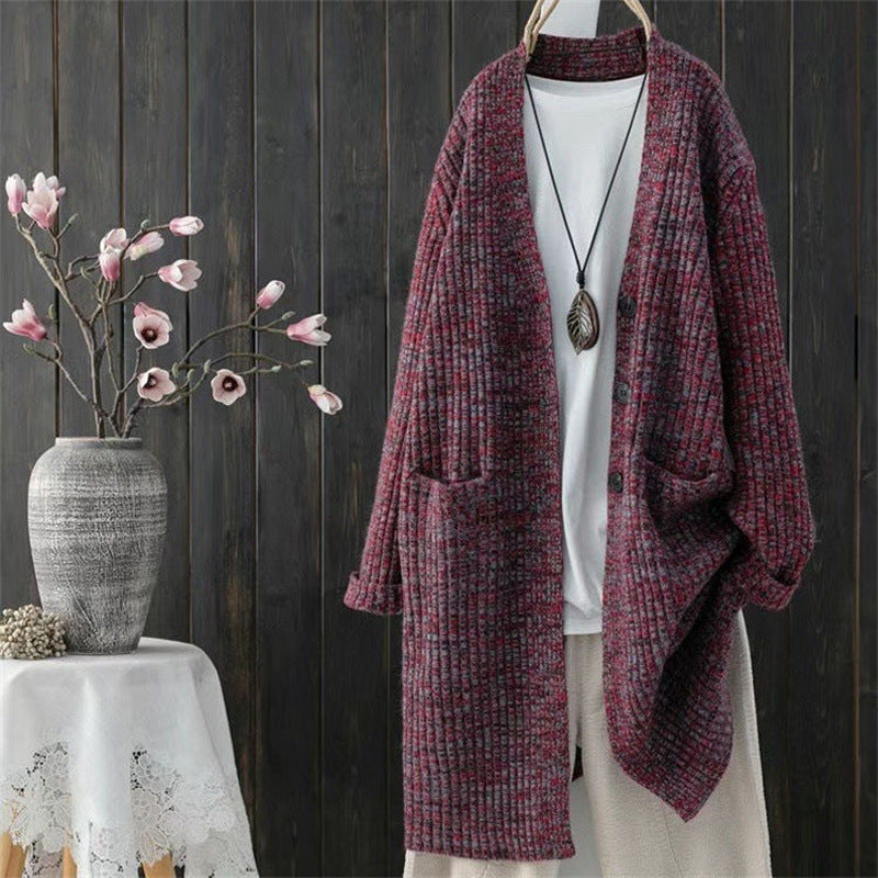 Décontracté cardigan pour femmes avec poches pratiques et coupe à la mode Levoire
