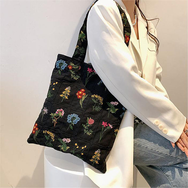 Levoire | Sac Avec Fleurs Brodées