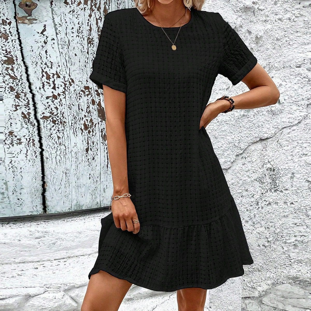 Levoire | Robe Élégante Avec Col Rond