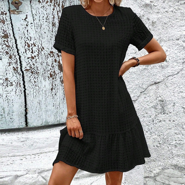 Levoire | Robe Élégante Avec Col Rond