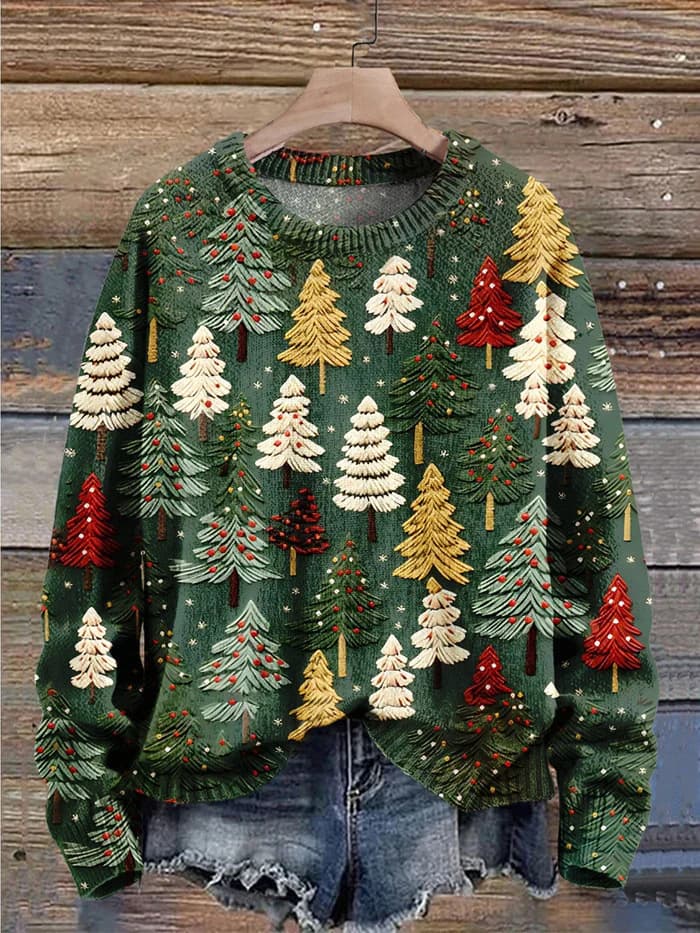 Levoire | Chemise de Noël élégante Vert (Dispo en seulement 8 unités)