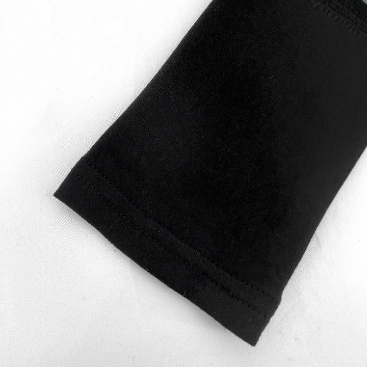Haut court à manches longues pour femmes avec design créatif de cœur Levoire