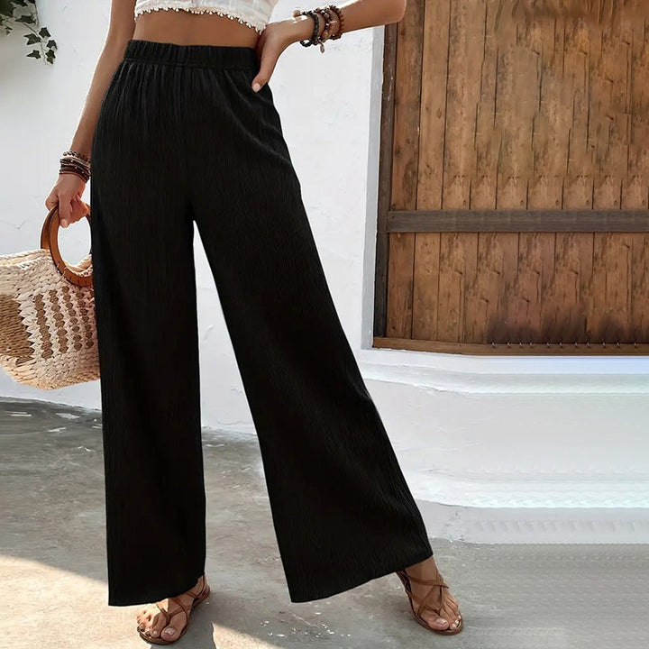 Levoire | Pantalon D'Été Élégant Et Léger Pour Femmes Avec Jambe Évasée