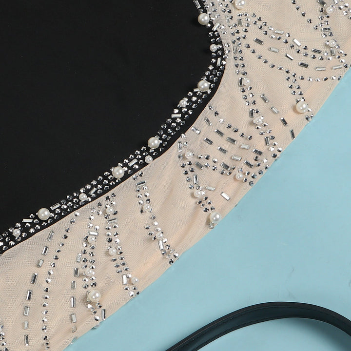Levoire | Une Épaule Sans Manches En Maille Patchwork