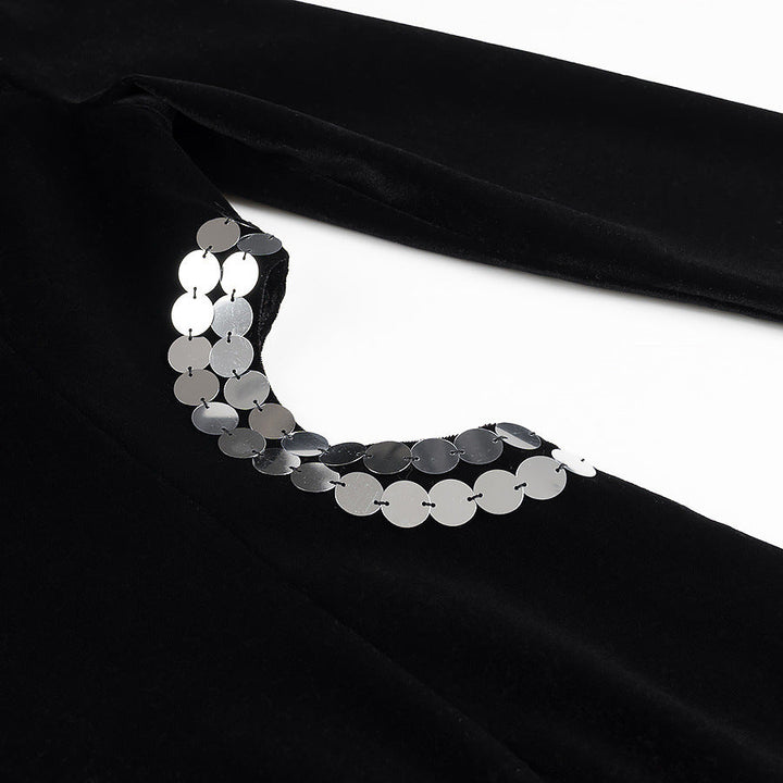 Levoire | Robe longue à encolure rehaussée