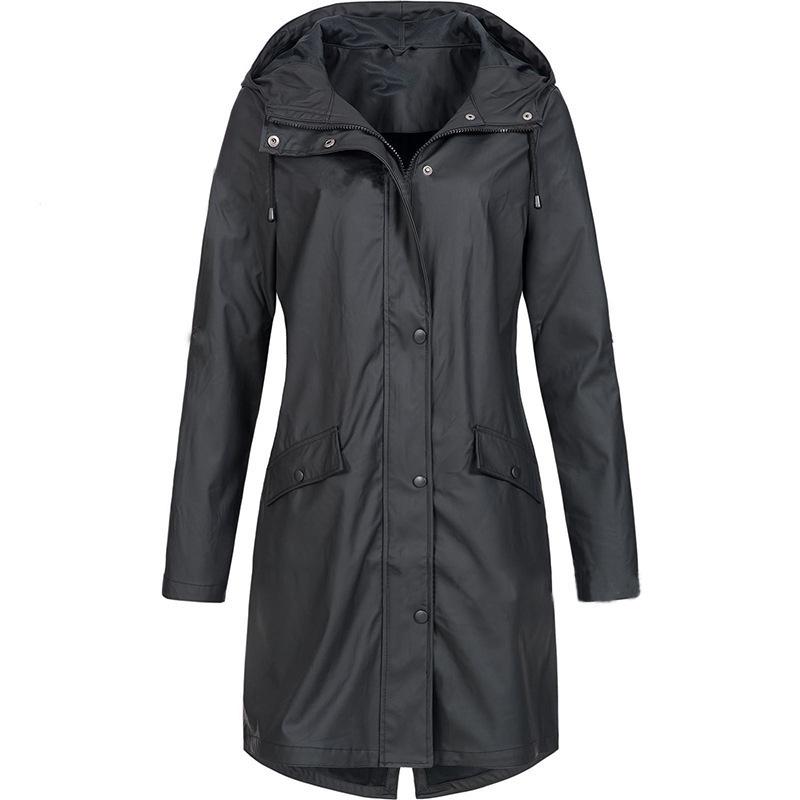 Levoire | Veste De Pluie Élégante Avec Style Noir (Seulement 8 unités restantes)
