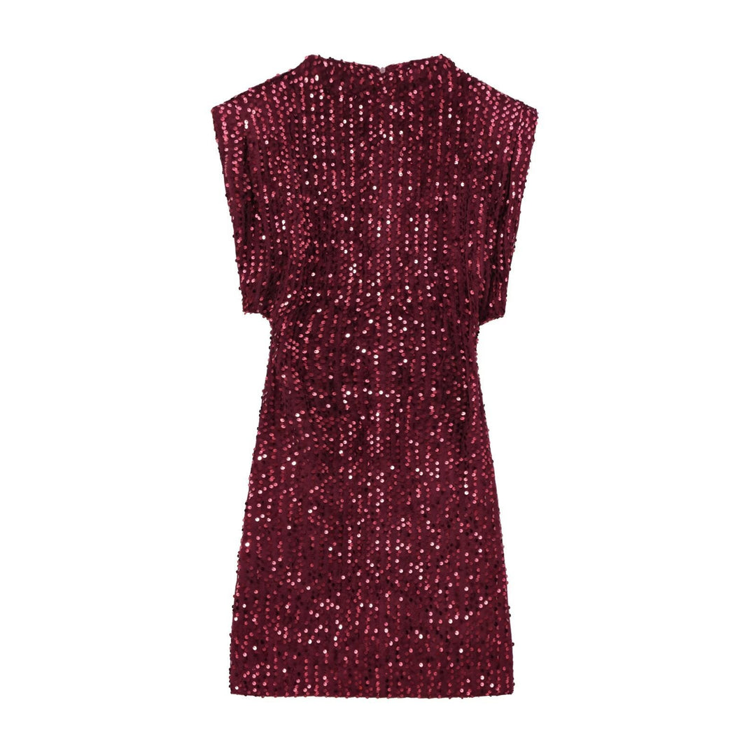 Levoire | Robe sans bretelles multicolore polyvalente Bordeaux