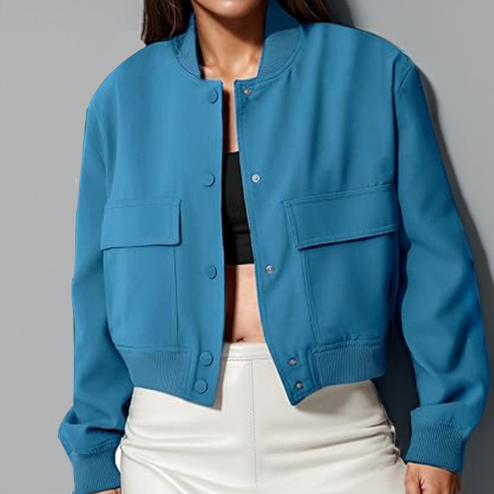 Veste Bomber imprimée artistique pour femmes Levoire