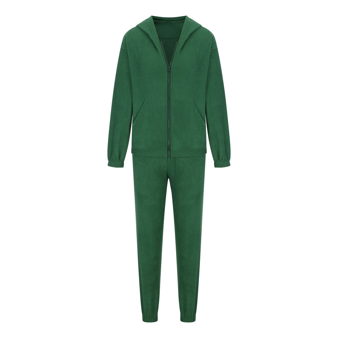 Levoire | Mode Sport Loisir Ensemble de Sweat à Capuche Vert