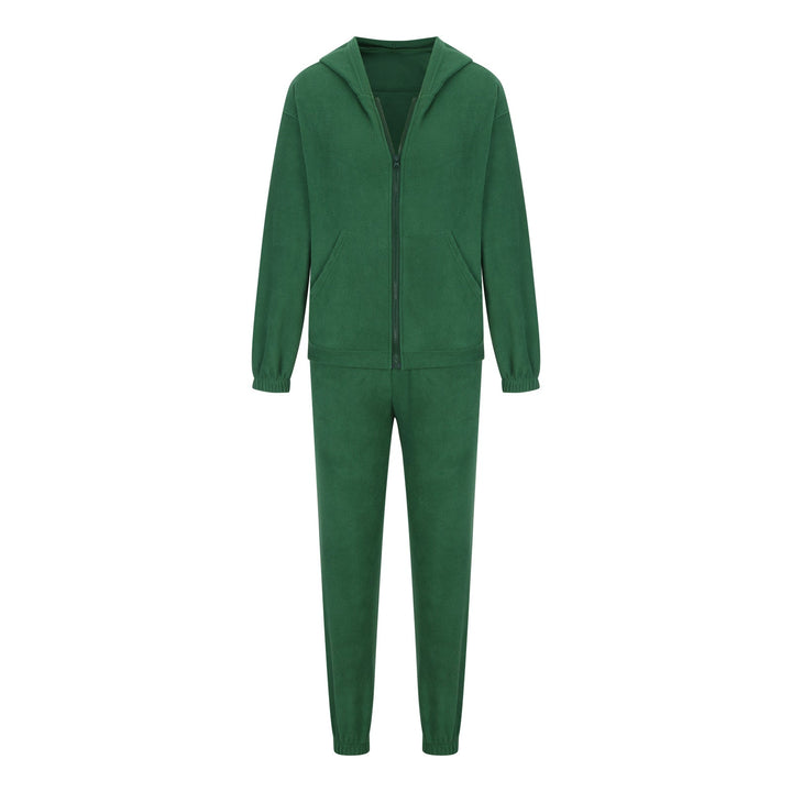Levoire | Mode Sport Loisir Ensemble de Sweat à Capuche Vert