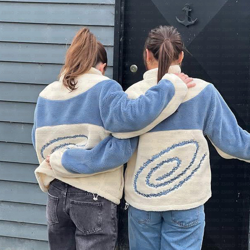 Veste en polaire femme à coupe moderne et col montant Levoire
