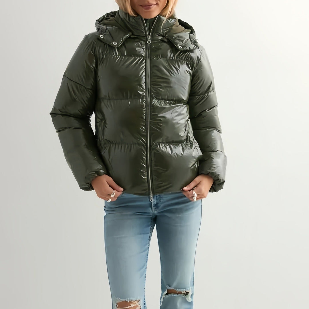 Femme Veste d'hiver en duvet tendance