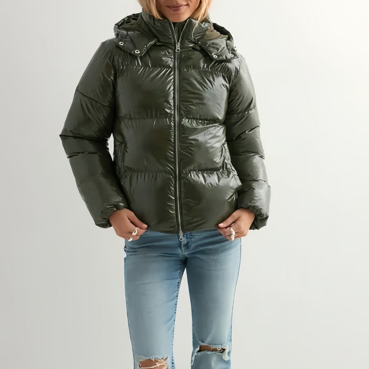 Femme Veste d'hiver en duvet tendance