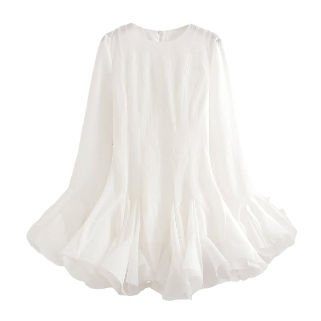 Levoire | Style de printemps vivant Robe courte mobile Blanc