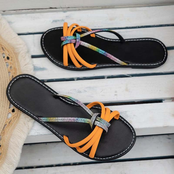 Levoire | Pantoufles Avec Strass