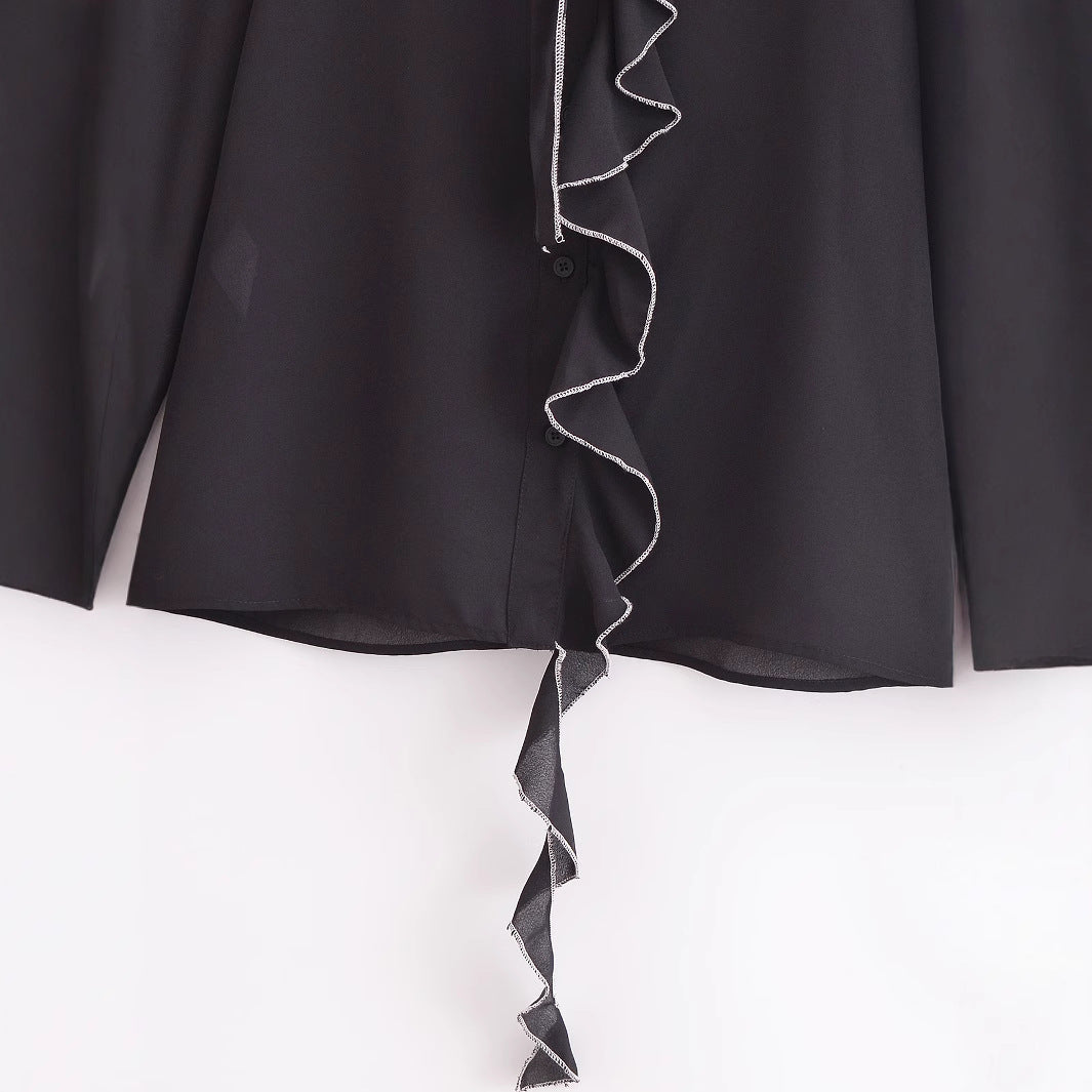 Levoire | Crisp Printemps Chemise à Manches Longues