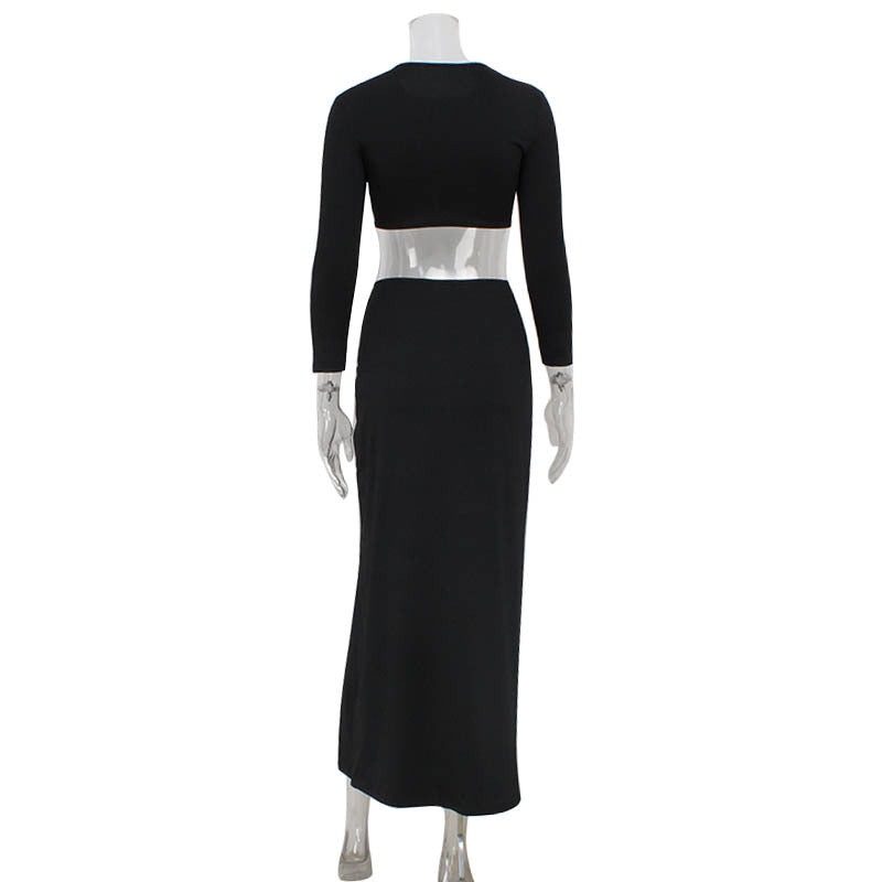 Levoire | Robe longue à motif léopard