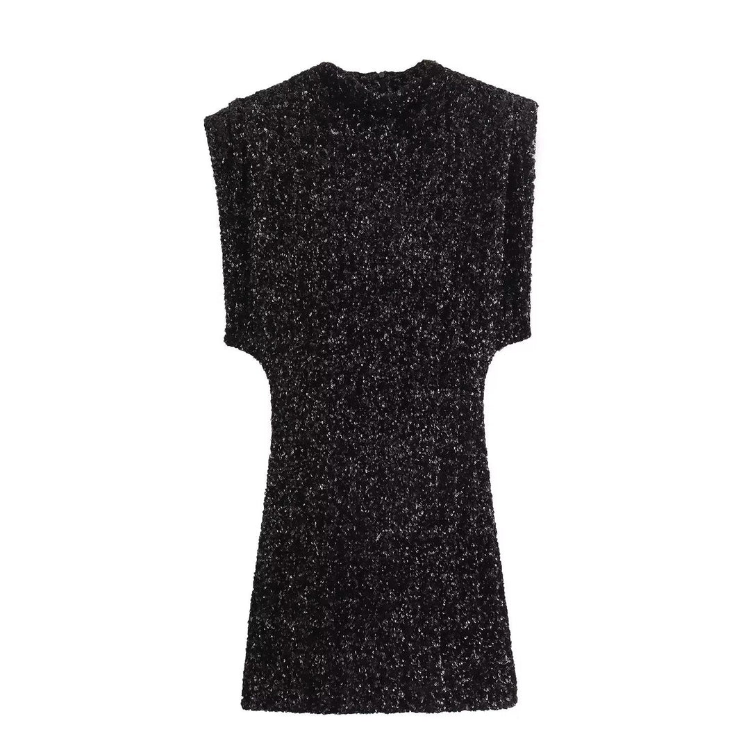 Levoire | Robe sans bretelles multicolore polyvalente noir