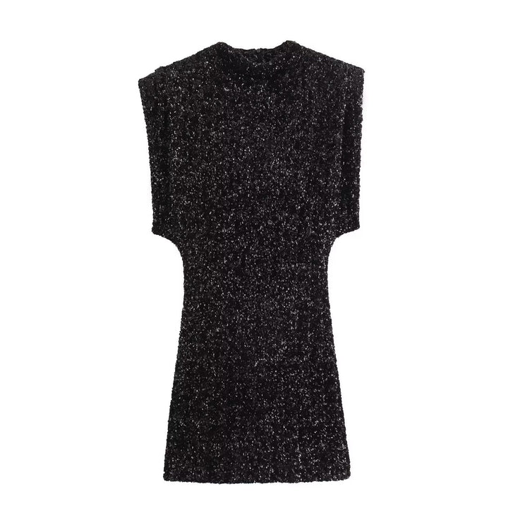 Levoire | Robe sans bretelles multicolore polyvalente noir