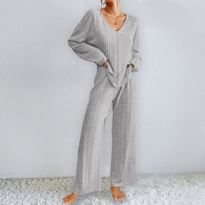 Levoire | Ribbi-Pyjama Automne Hiver Chaud Ensemble Deux-Pièces