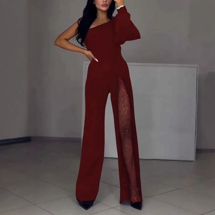 Combinaison élégante pour femme avec des détails de transparence excitants Levoire