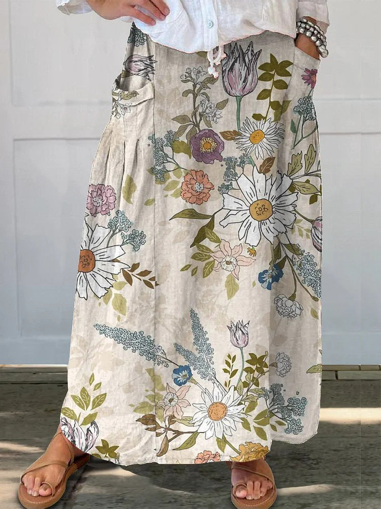 Levoire | Jupe Maxi Fleurs 4