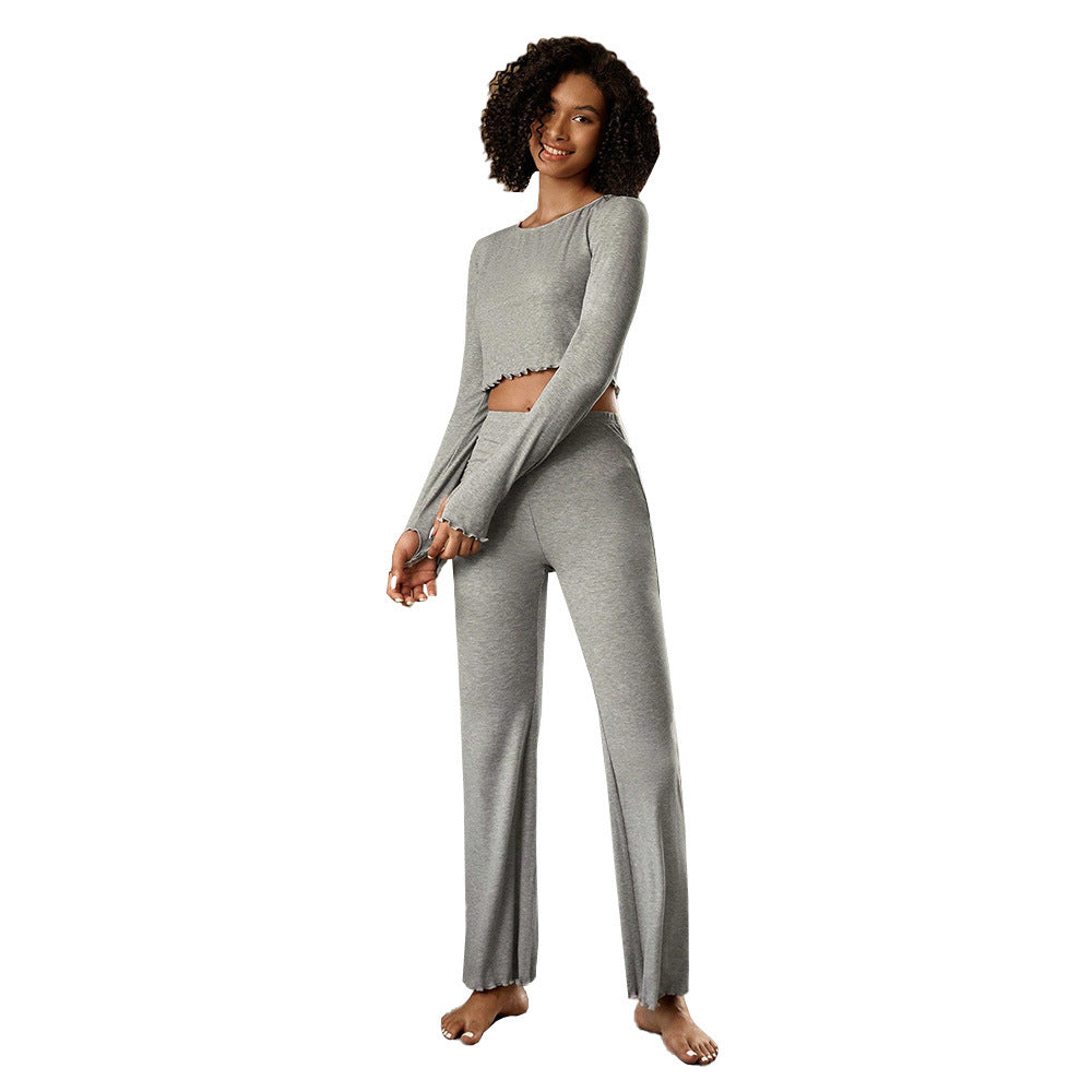 Ensemble femme de manches longues et leggings ajustés Levoire