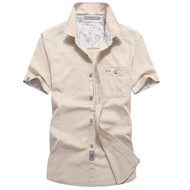 Levoire | Chemise pour homme large et polyvalente en 100% coton