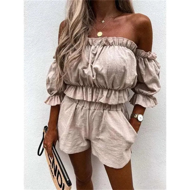 Levoire | Robe deux pièces à épaules nues
