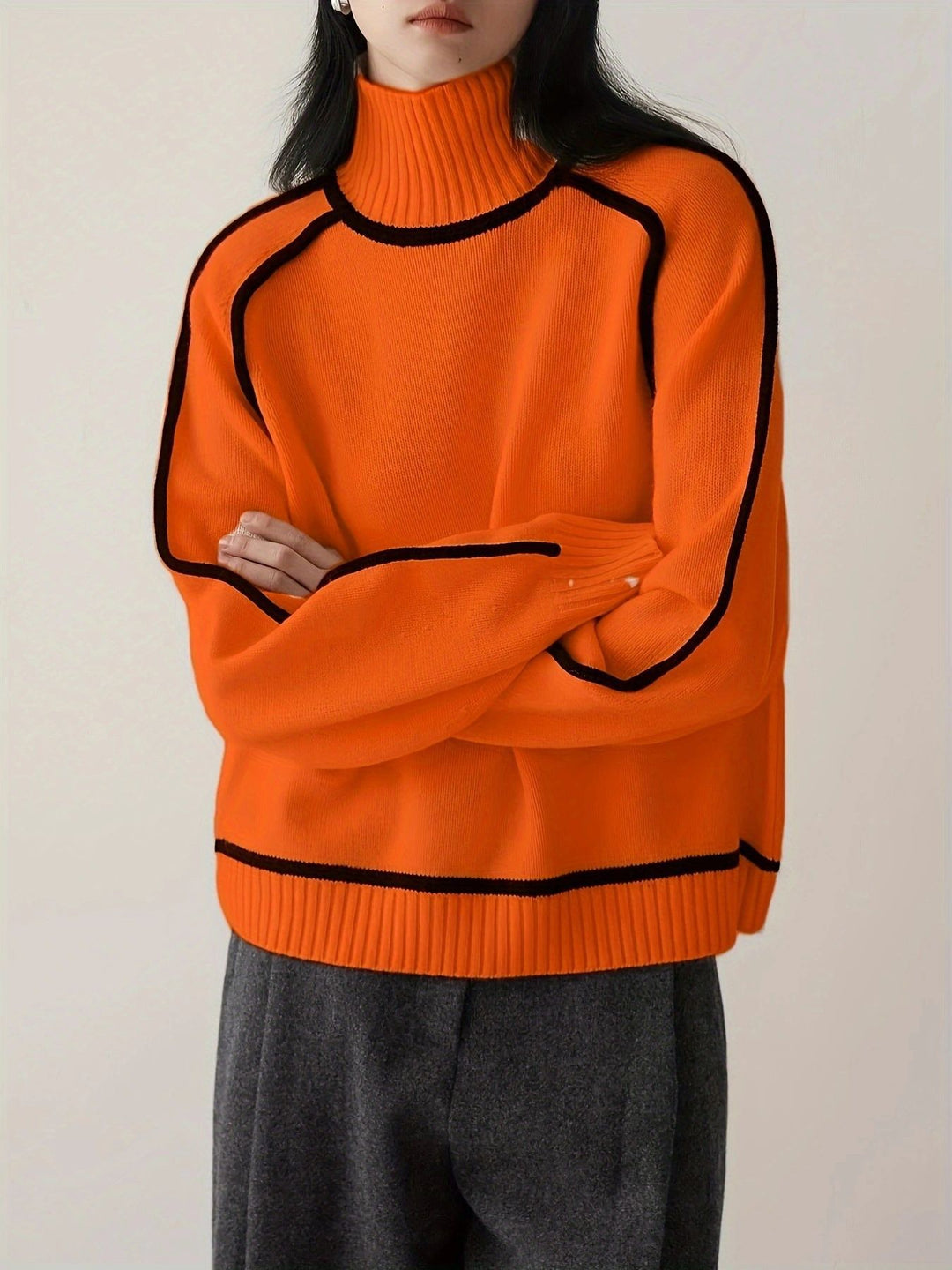 Levoire | Pull Douillet Pour Femmes Orange