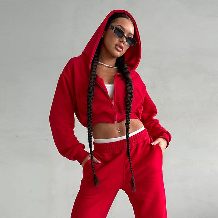 Levoire | Pantalons courts taille haute de sport à manches ouvertes