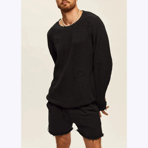 Levoire | Hommes Col Rond Laine