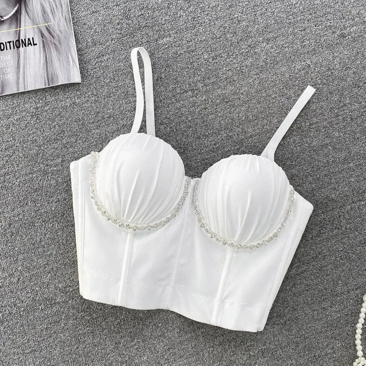 Levoire | Chemises d'été courtes pour femmes Blanc Taille libre