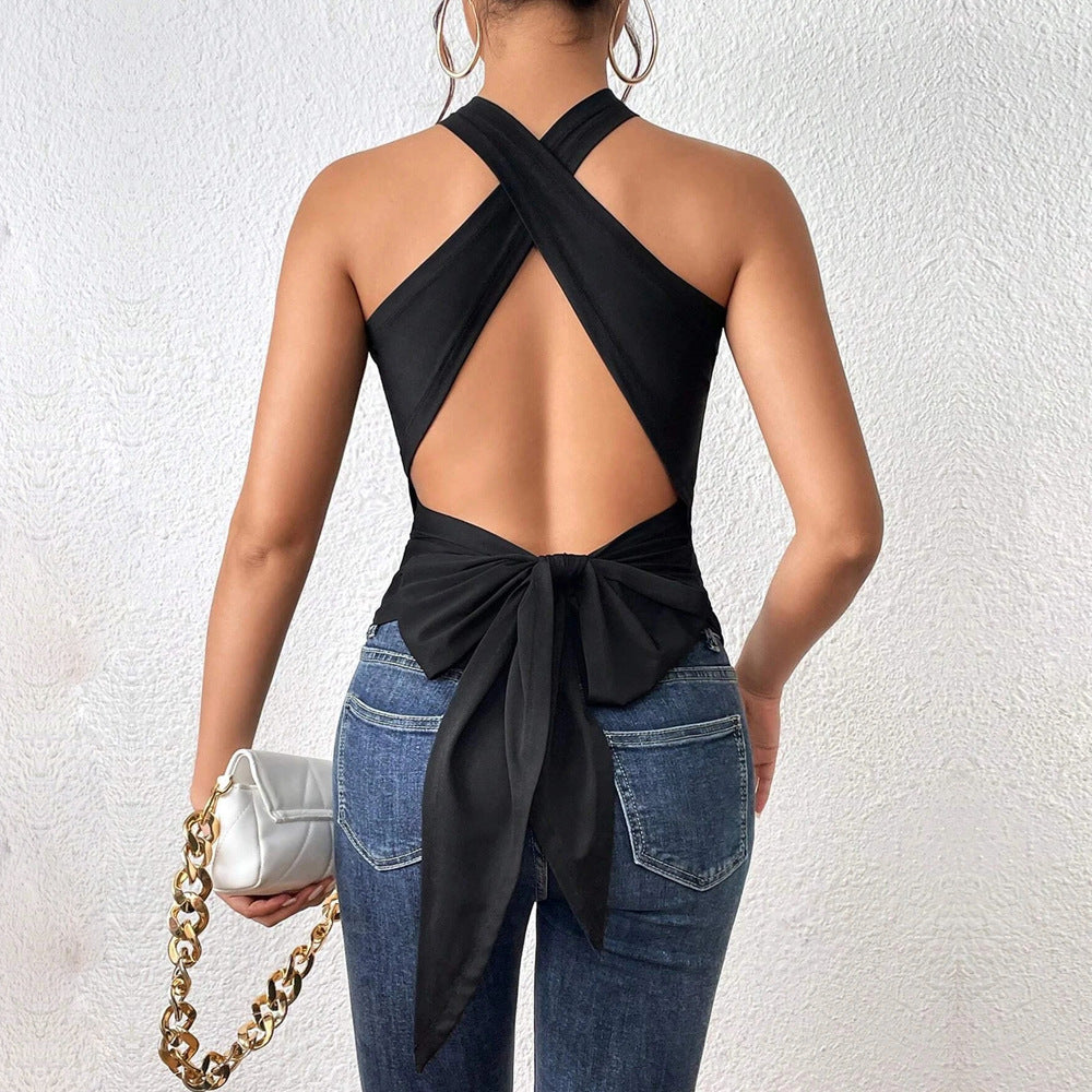 Body pour femmes avec un décolleté croisé élégant et une coupe cintrée Levoire