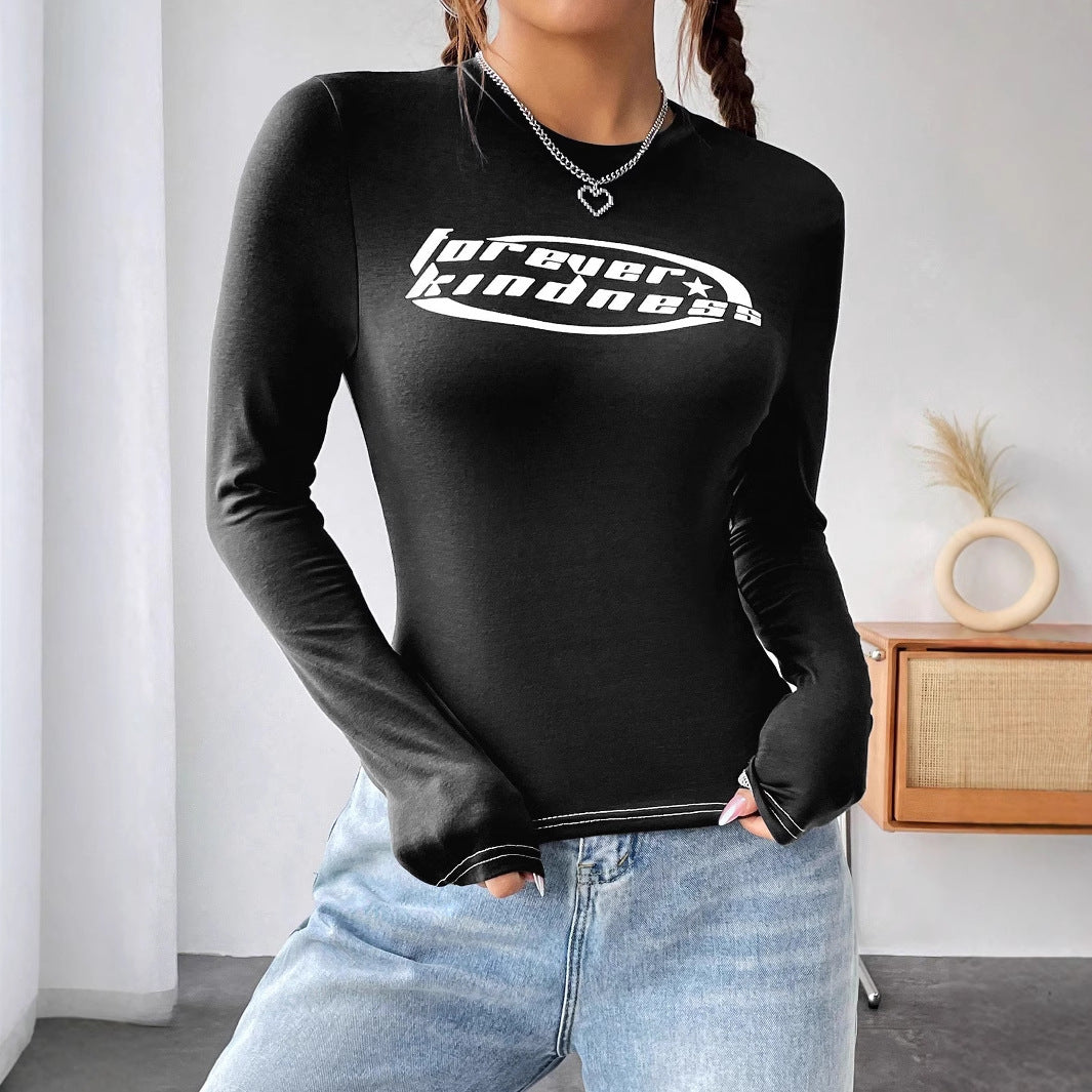 Chemisier à manches longues pour femmes avec impression de haute qualité et coupe ajustée Levoire