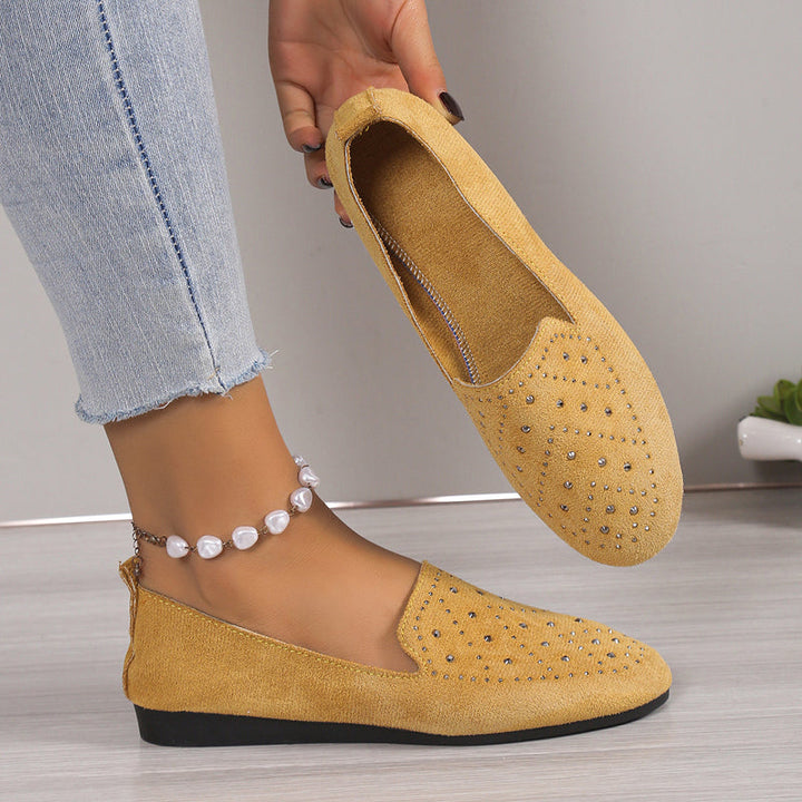 Levoire | Mules Plates Luxueuses Avec Détails En Cristal Pour Femmes