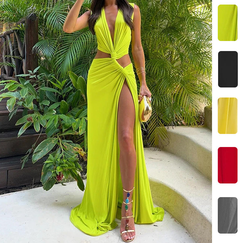 Robe découpée glamour pour femmes Levoire