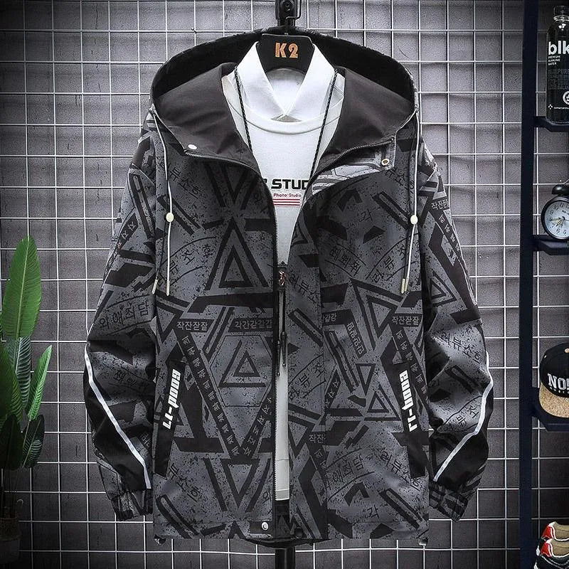 Levoire | Veste de loisir pour homme Gris foncé JK901