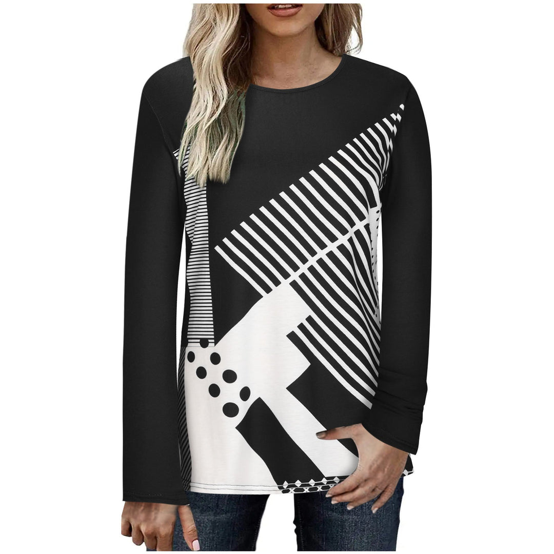 Levoire | Mode à imprimé élégant T-shirt à manches longues