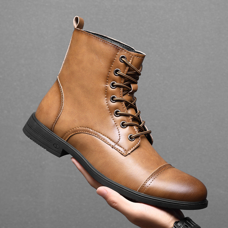Levoire | Bottes Cheville Cuir Véritable