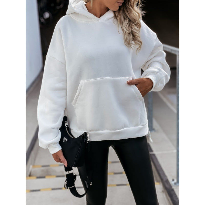 Sweat à capuche oversize pour femmes avec poches kangourou pratiques Levoire