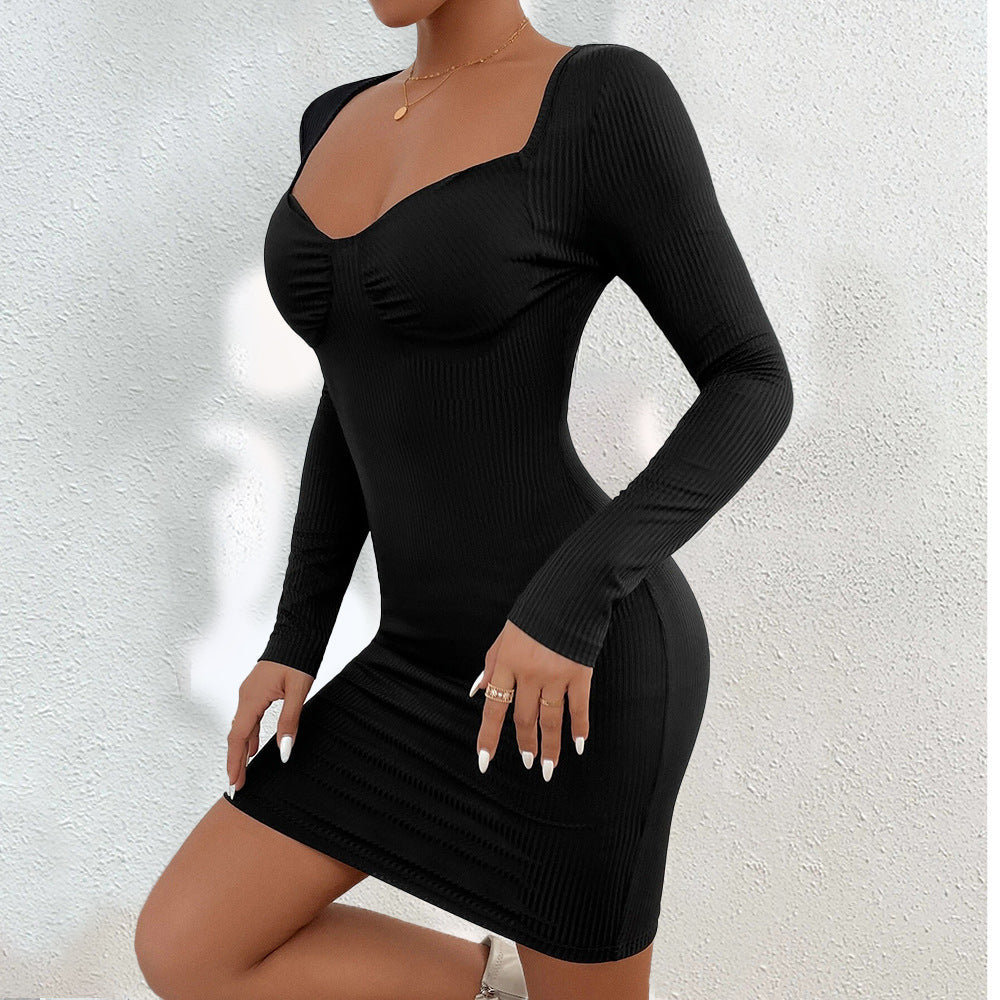 Levoire | Robe élégante à manches longues Bodycon tendance