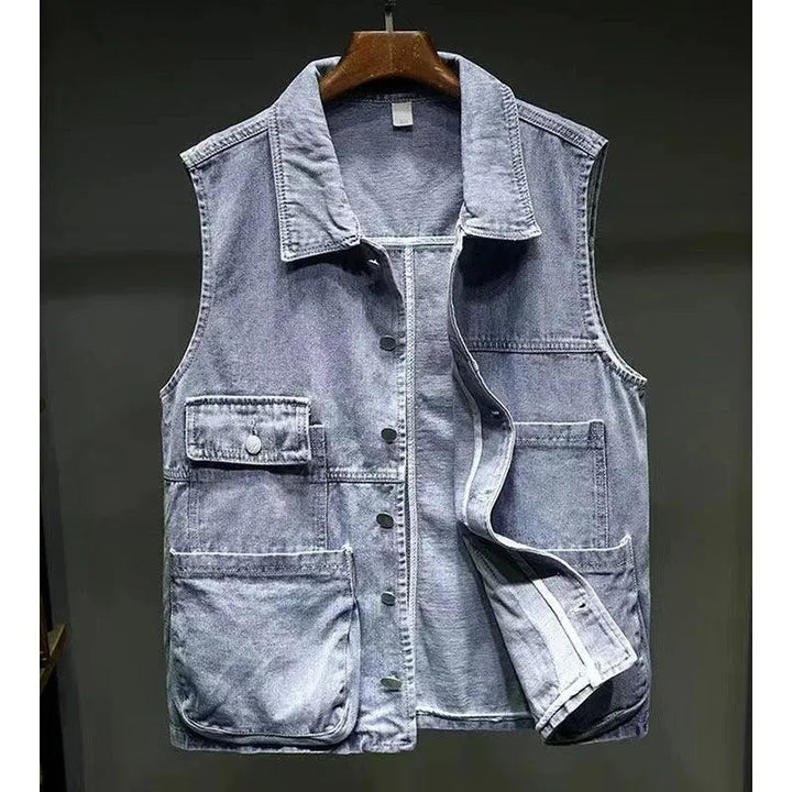 Levoire | Gilet à revers sans manches