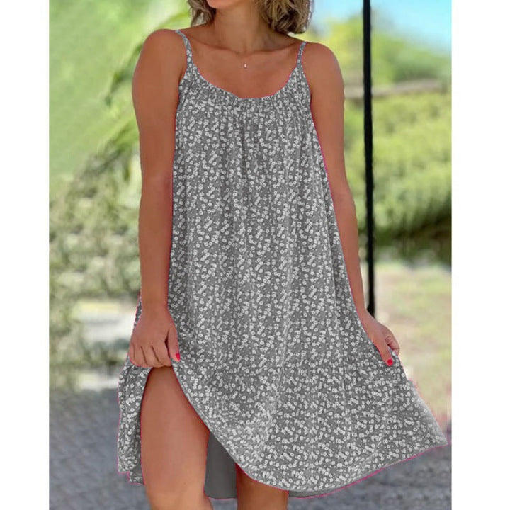 Levoire | Élégant, spacieux, jupe en fleur Gris