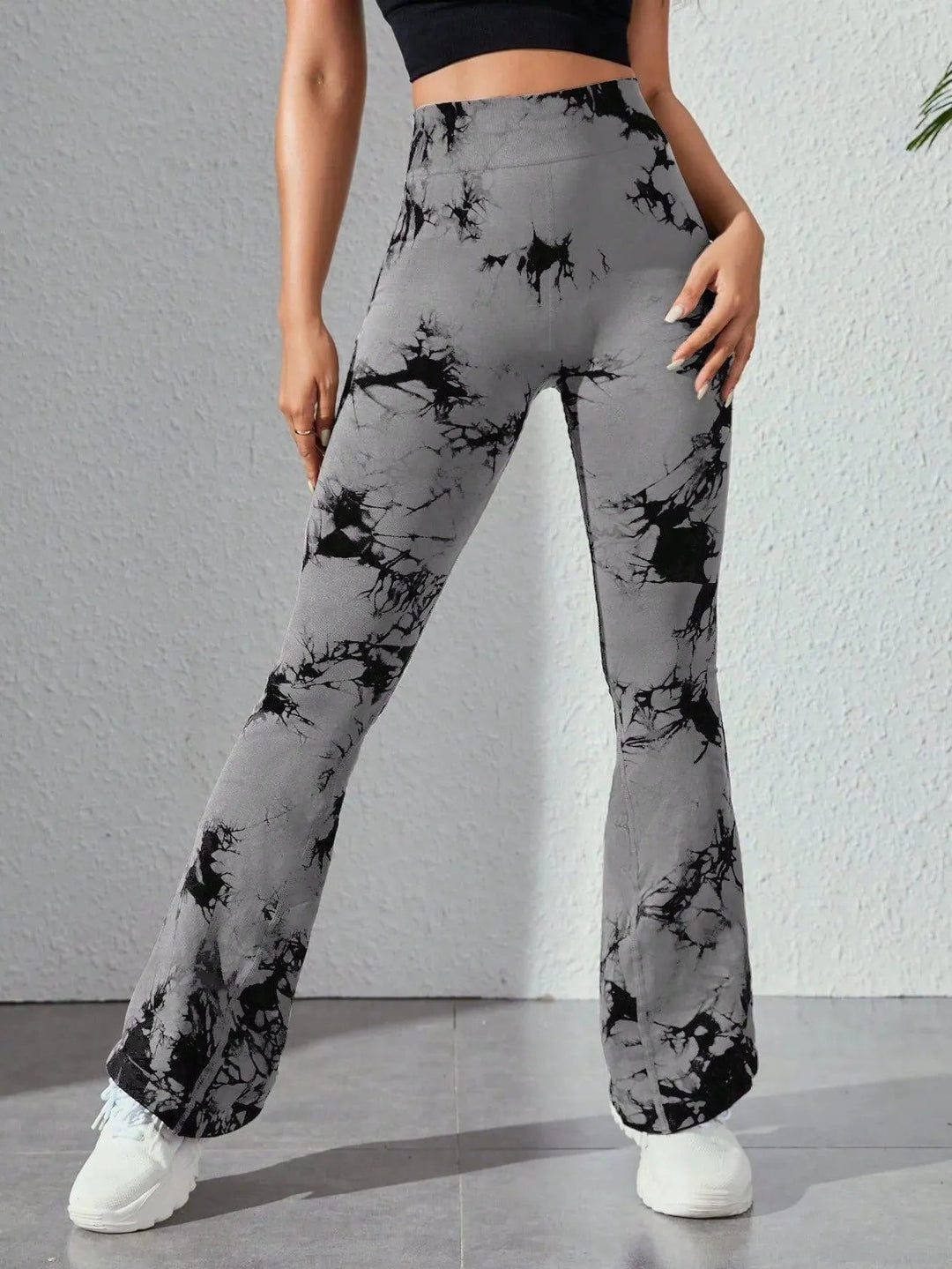 Levoire | Pantalons éléphantin Couleur Noir et Gris