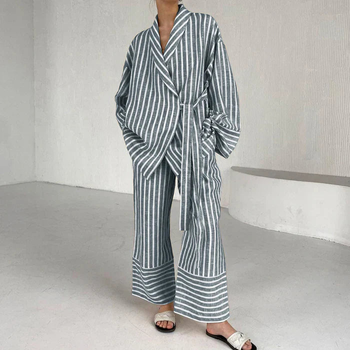 Levoire | Ensemble Confortable Deux Pièces Pour Femmes Gris