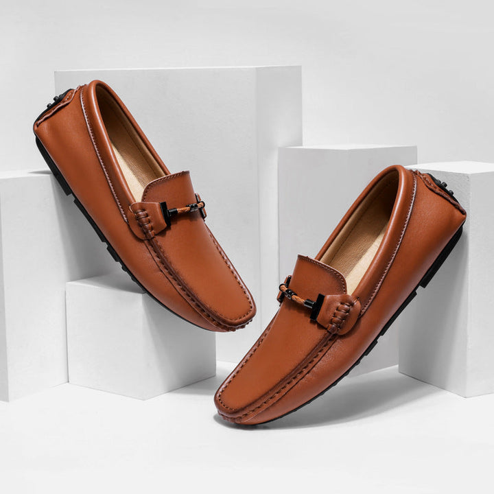 Levoire | Mocassins Élégants Avec Des Détails Métalliques