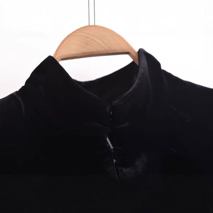 Levoire | Manteau en laine à manches longues chaud et en peluche