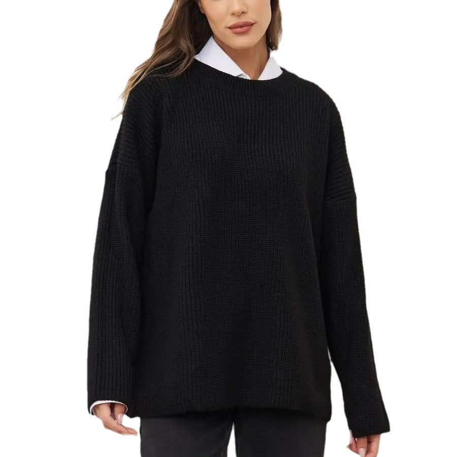 Levoire | Confortable, ample pull en tricot en laine