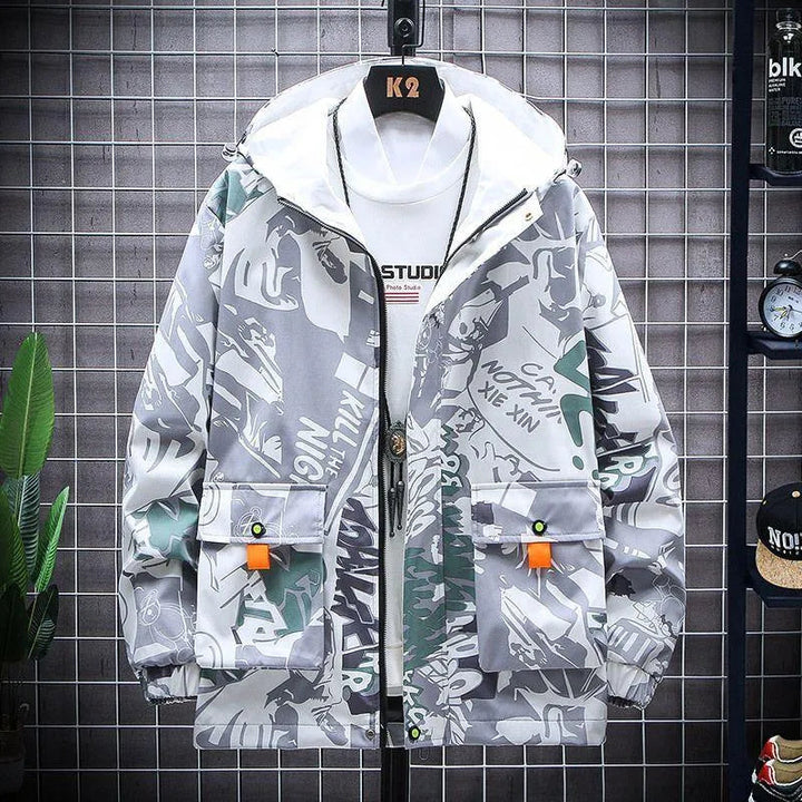 Levoire | Veste de loisir pour homme Grauw JK895